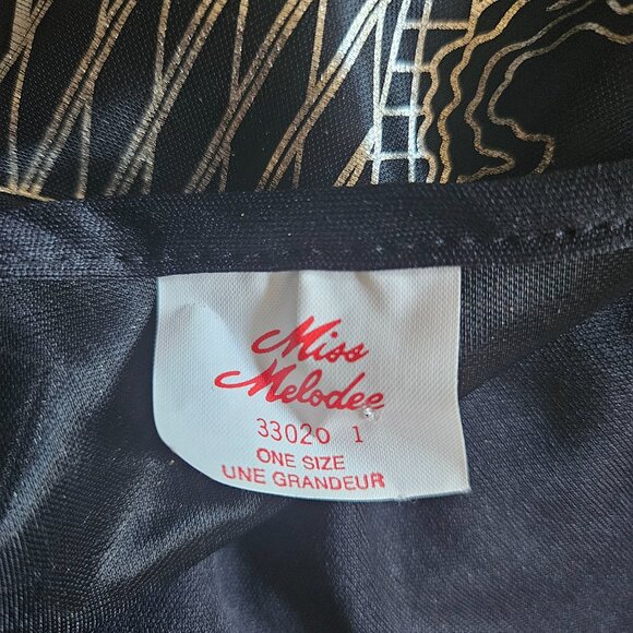 Size S to Plus Vintage 1980s Miss Melodee Caftan Dress - Picture 10 of 11